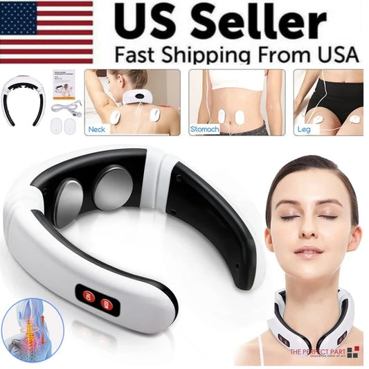 Smart Electric Neck Massager – EMS Pulse Therapy